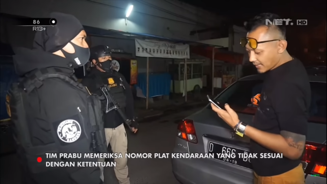 aksi songong bikin kesal tim prabu 86