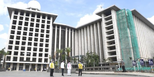 Renovasi Belum Selesai, Masjid Istiqlal Belum Gelar Salat Jumat