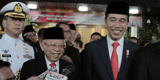 Jelang Setahun Jokowi-Ma'ruf, Survei ASI Sebut 67,4% Publik Puas Kinerja Pemerintah