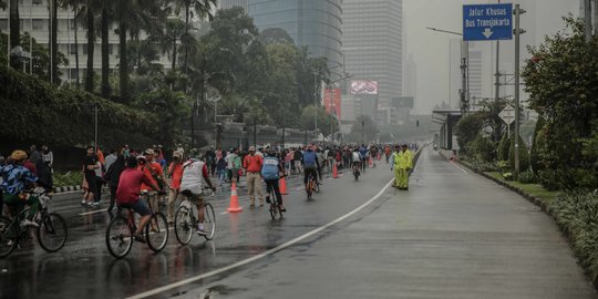 Selama PSBB Transisi, CFD Sudirman-Thamrin Hanya Sampai Pukul 10.00 WIB