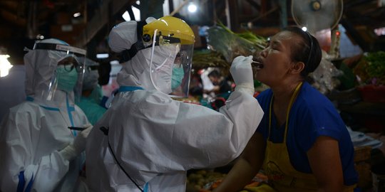 29 Pedagang Pasar Tradisional di Palembang Positif Covid-19, Mayoritas OTG