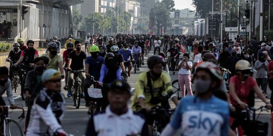 Polri Pastikan Tak Ada Peserta CFD Jakarta Positif Covid-19