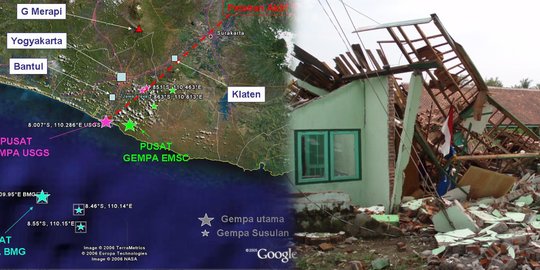 7 Gempa Besar Yang Pernah Terjadi Di Pulau Jawa Ada Yang Sebabkan Tsunami Merdeka Com