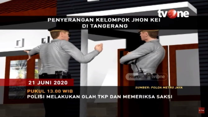 potret dalam rumah nus kei usai diserang kelompok john kei pecahan kaca berserakan