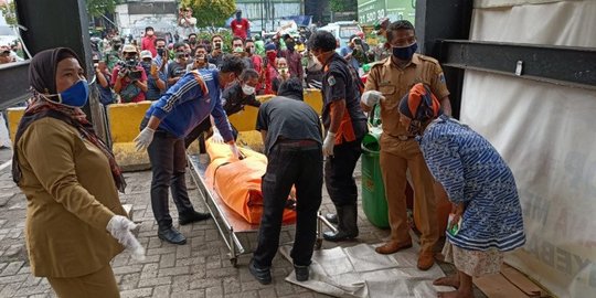 PMKS Bergejala Covid-19 Meninggal di Tanah Abang