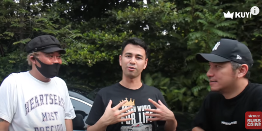 Sule Pamer Mobil Ford Mustang, Raffi Ahmad dan Gading Kaget STNKnya Banyak Semut