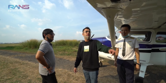 Pamer Beli Pesawat, Andre Taulany Malah Ketakutan Saat Coba Terbang Sampai Mau Muntah