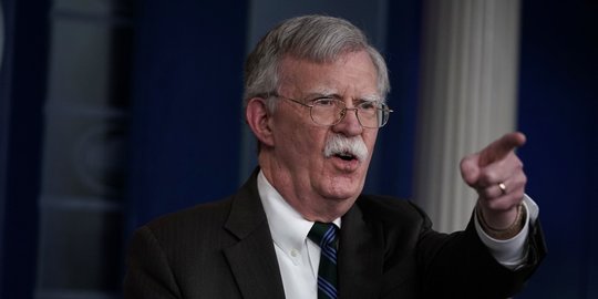 Buku Memoar Mantan Penasihat Keamanan AS John Bolton Dibajak Online