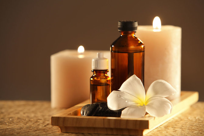 ilustrasi aromaterapi