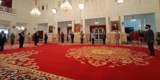 Jokowi Lantik Anggota DPP dan Wantim LVRI