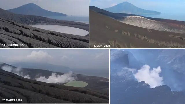 pertumbuhan gunung api krakatau