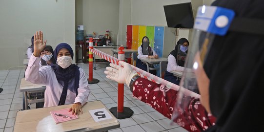 Simulasi Sekolah Menuju Kenormalan Baru