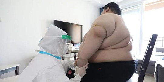 Pria Ini Bertambah Berat Hampir 100 kg Selama Lockdown, Ini Alasannya