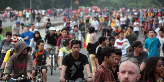 Dishub DKI Siapkan 32 Lokasi Pengganti Car Free Day Sudirman-Thamrin