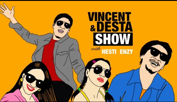 vincent desta show with hesti enzy