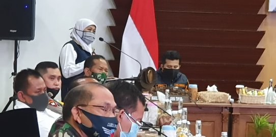 Khofifah Sebut Serangan Corona di Surabaya Tinggi dan Proses Tracing Paling Rendah