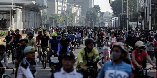 Ini 32 Lokasi Pengganti Car Free Day Jalan Sudirman-Thamrin