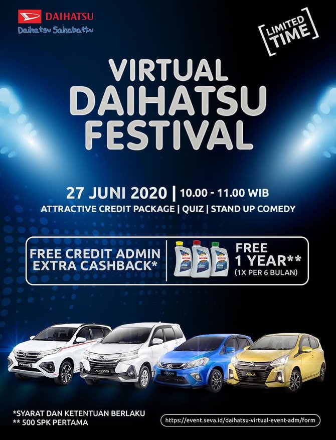 virtual daihatsu festival