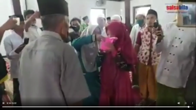 viral video sumpah pocong