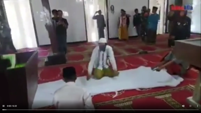 viral video sumpah pocong