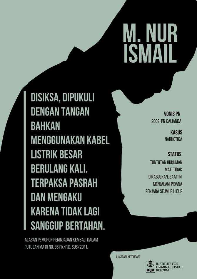 icjr rilis poster death row phenomenon