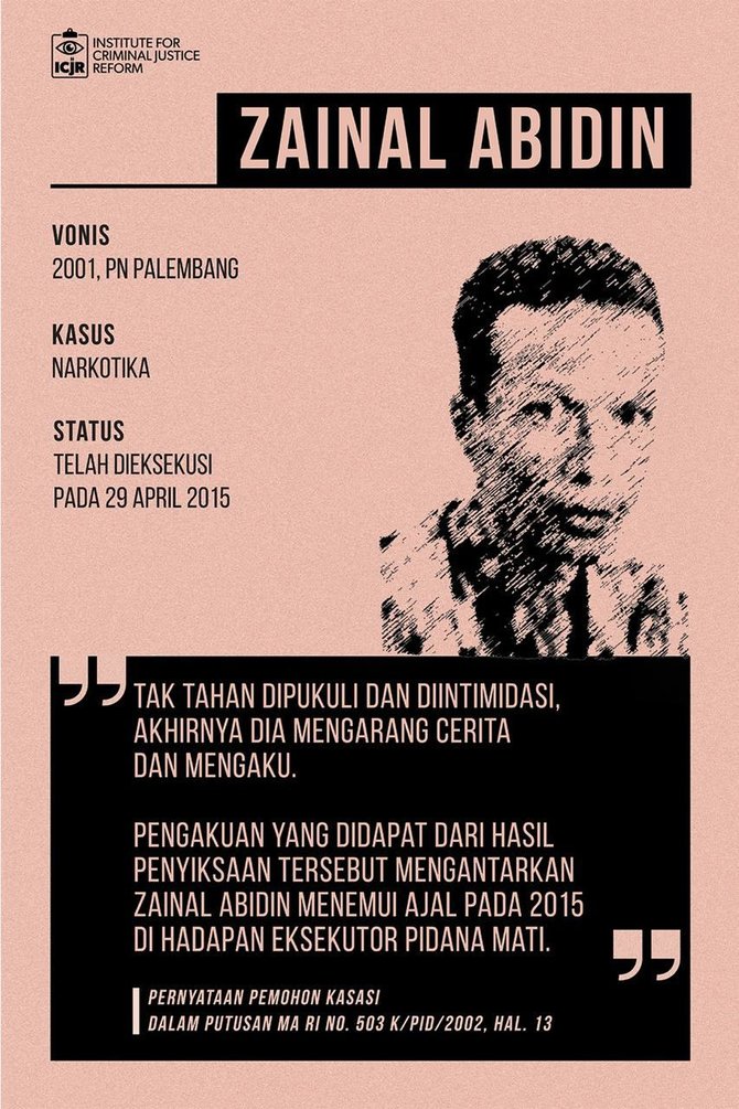 icjr rilis poster death row phenomenon
