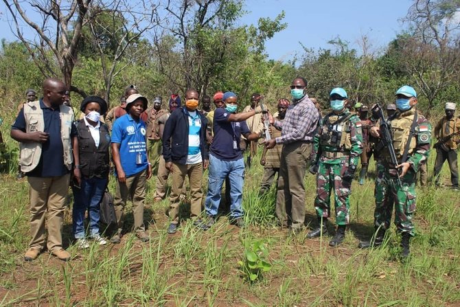 satgas tni berhasil damaikan pertikaian 3 suku di kongo