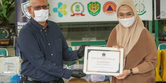 Terima Ventilator dan APD, Bupati Cellica Salurkan ke Fasilitas Kesehatan Karawang