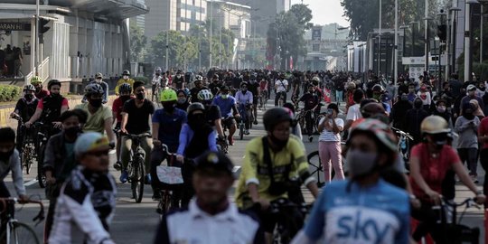 500 Personel TNI Polri Amankan CFD di Jakarta