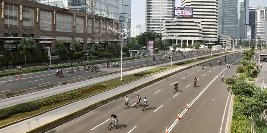 CFD Sudirman-Thamrin Dihentikan, Tak Ada Penumpukan Warga