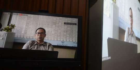 Suasana Sidang Tuntutan Tubagus Chaeri Wardana di KPK