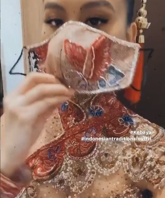 agnez mo kebaya