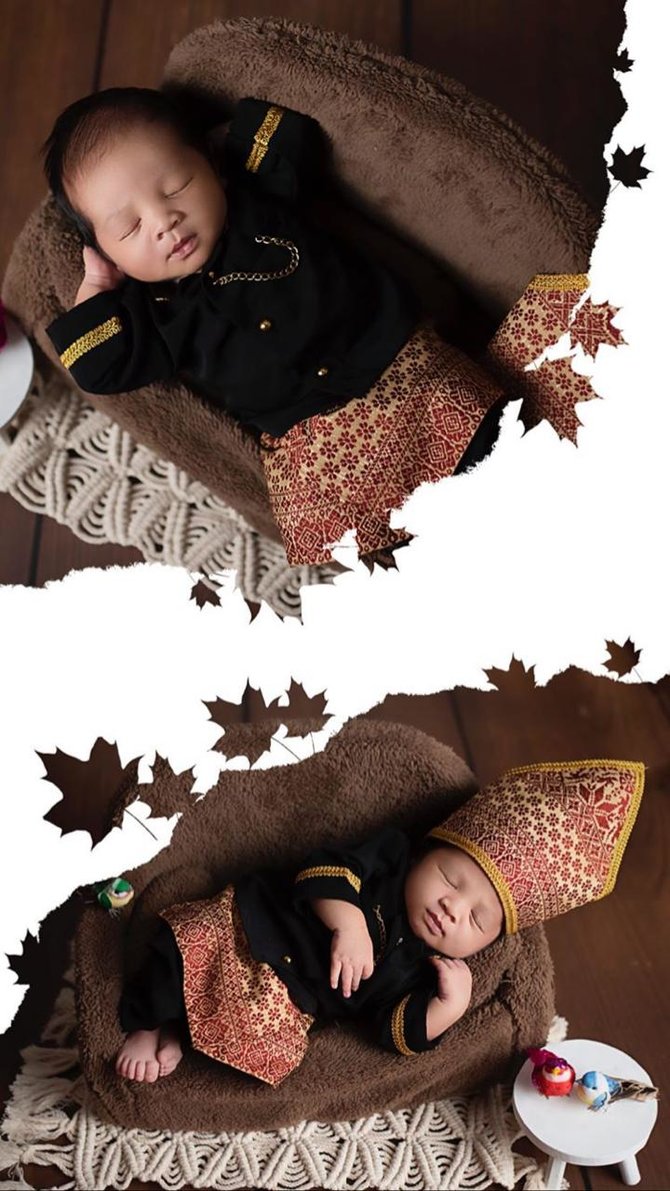 super gemas ini 6 potret new born anak arief muhammad dan tiara pangestika
