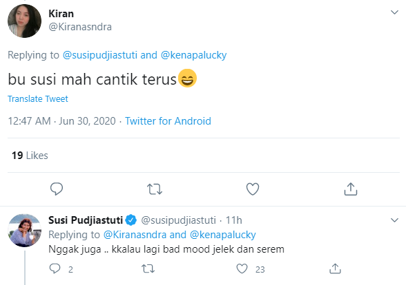 penasaran lihat susi pudjiastuti muda