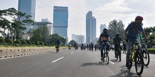 Dishub DKI: CFD Masih Digelar di 32 Lokasi, Bukan Sudirman-Thamrin