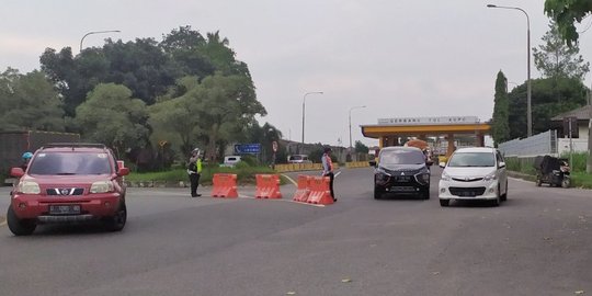 Banyak Kendaraan Masuk Bandung saat AKB, Polisi Tutup Beberapa Ruas Jalan