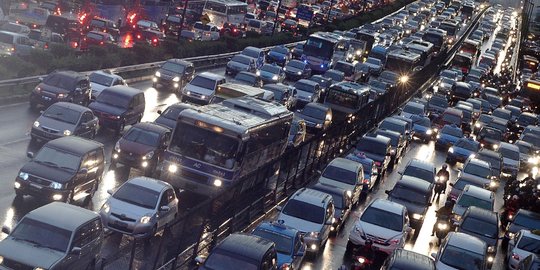 Arus Kendaraan di Jakarta Sudah 96 Persen Menuju Normal