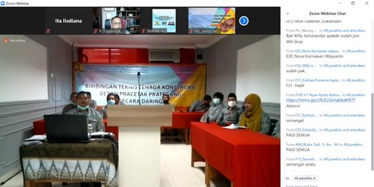 Webinar Bimtek Kementerian PUPR: Proyek Konstruksi Jamin Berlanjut