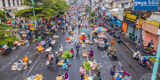 Dinas Perdagangan Salatiga Pastikan Pasar Pagi Bebas Covid-19
