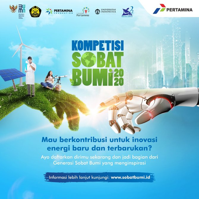 pertamina luncurkan kompetisi sobat bumi