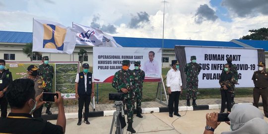 RSKI Pulau Galang Sediakan 200 Tempat Tidur untuk Pasien Covid-19 dari Surabaya