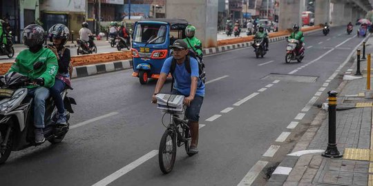 Dishub DKI Usul Pemanfaatan Dana SP3L untuk Bangun 500 Jalur Sepeda