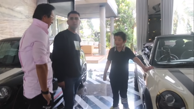 anak konglomerat sultan sentul kasih raffi mclaren rafatar kebagian mini cooper