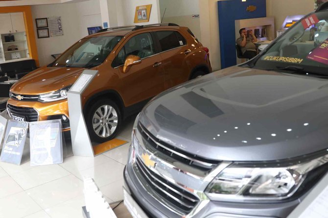 show room penjualan mobil chevrolet