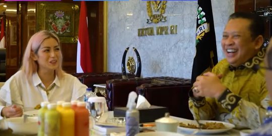 Gombalan Lucu Ketua MPR ke Jessica Iskandar, Bikin Ngakak