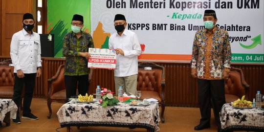 MenKopUKM Ingin KSPPS BMT BUS Rembang Fokus Garap Sektor Pertanian dan Kelautan