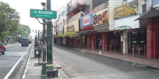 6 Potret Protokol Kesehatan di Kawasan Malioboro, Foto Selfie Juga Harus Antre