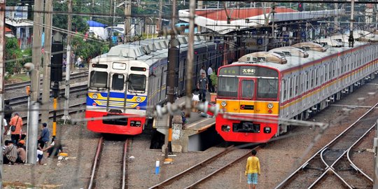 Senin Pagi, Penumpang KRL dari Stasiun Bogor Meningkat Dibandingkan Pekan Lalu