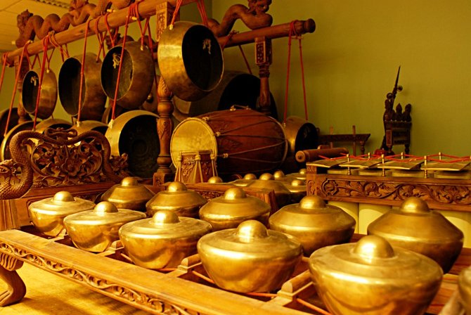 ilustrasi gamelan