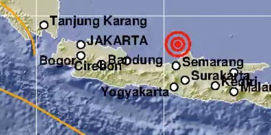Fenomena Langka, Ini 4 Fakta Terjadinya Gempa di Perairan Utara Jawa